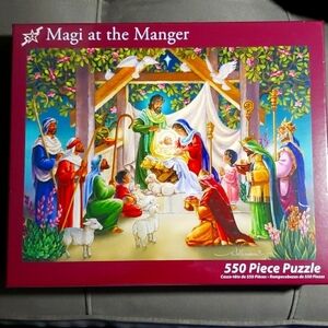 NEW- Magi at the Manger 550 Piece Puzzle
